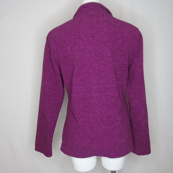 Prana DREA Berry Pink 1/2 Zip Performance Fleece Sweatshirt Women's XL Xlarge - Picture 3 of 8